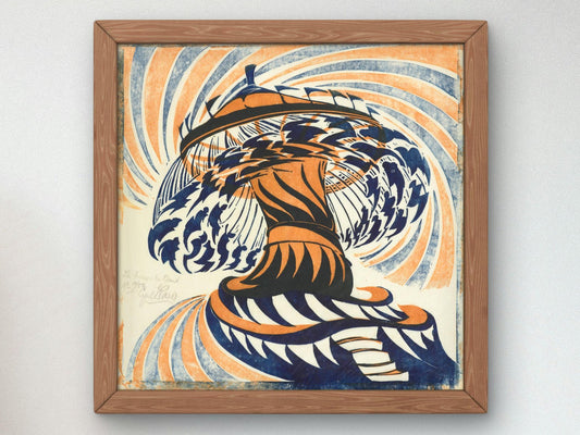 The Merry-Go-Round by Cyril Power, 1930, Art Deco and American Modernism, fine art print