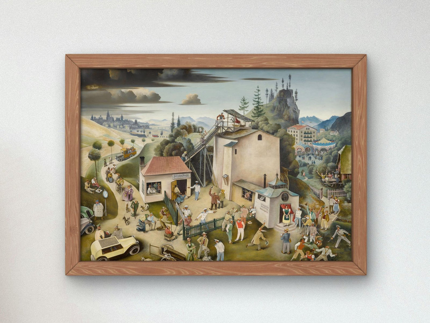 The Mill of Rejuvenation by Franz Sedlacek, 1937, Surrealism and Modern Art, fine art print