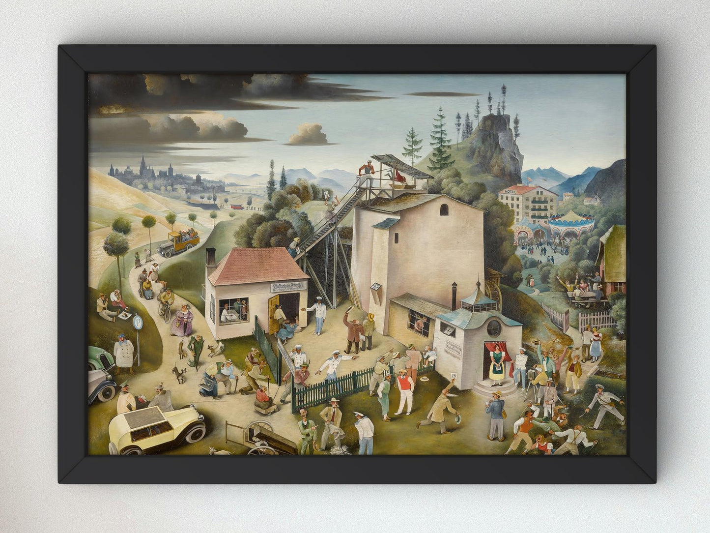 The Mill of Rejuvenation by Franz Sedlacek, 1937, Surrealism and Modern Art, fine art print
