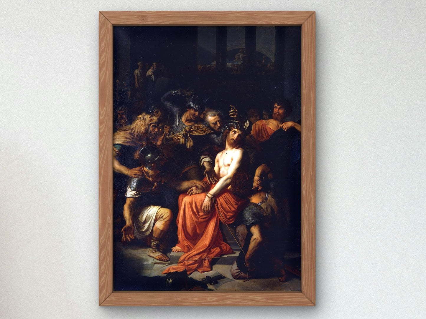 The Mocking of Christ by Alexandre Cabanel, 1845, Realism and Naturalism, fine art print