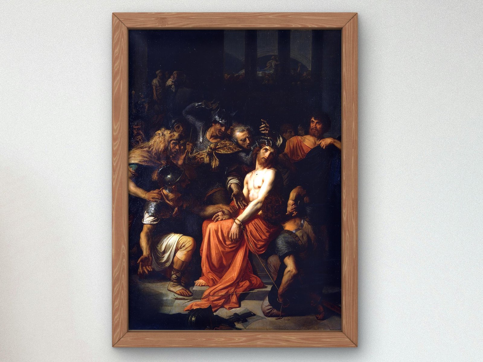 The Mocking of Christ by Alexandre Cabanel, 1845, Realism and Naturalism, fine art print