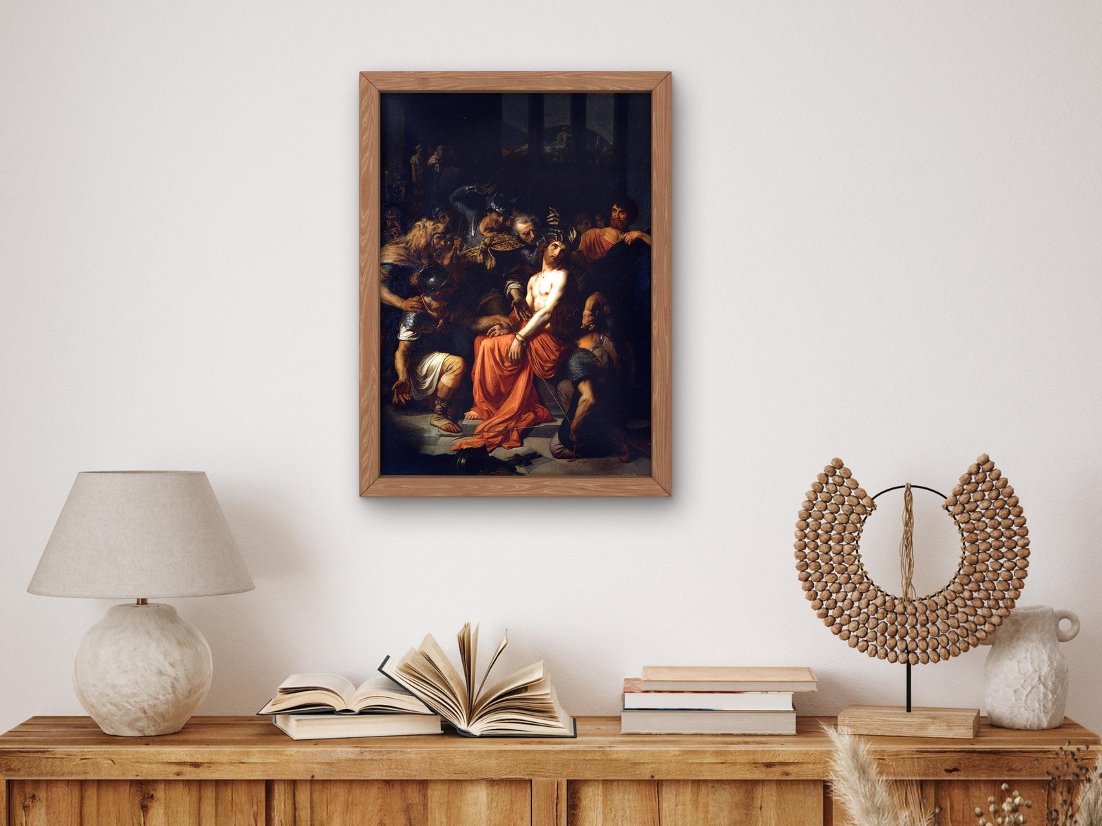 The Mocking of Christ by Alexandre Cabanel, 1845, Realism and Naturalism, fine art print