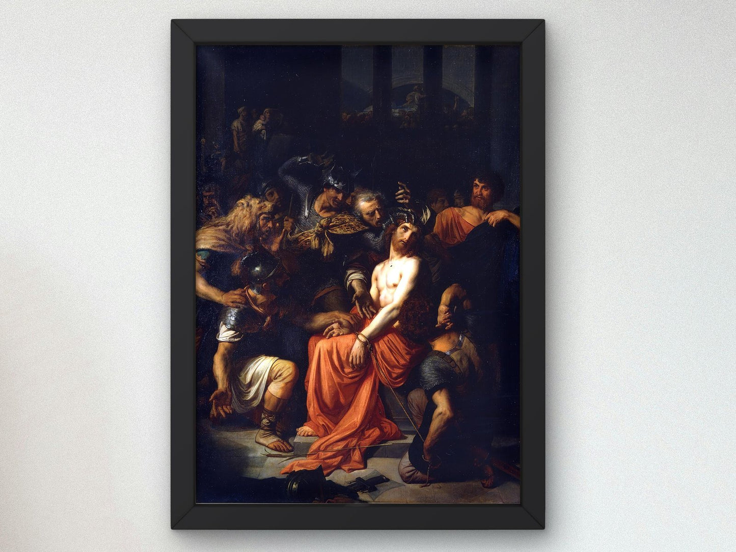 The Mocking of Christ by Alexandre Cabanel, 1845, Realism and Naturalism, fine art print