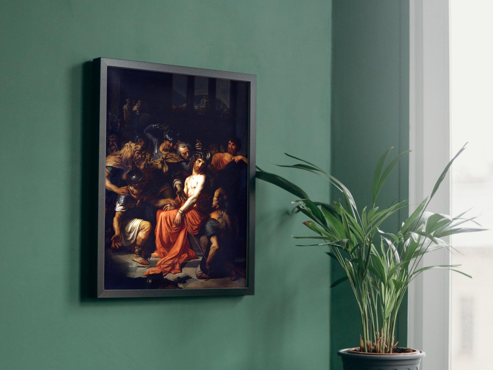 The Mocking of Christ by Alexandre Cabanel, 1845, Realism and Naturalism, fine art print