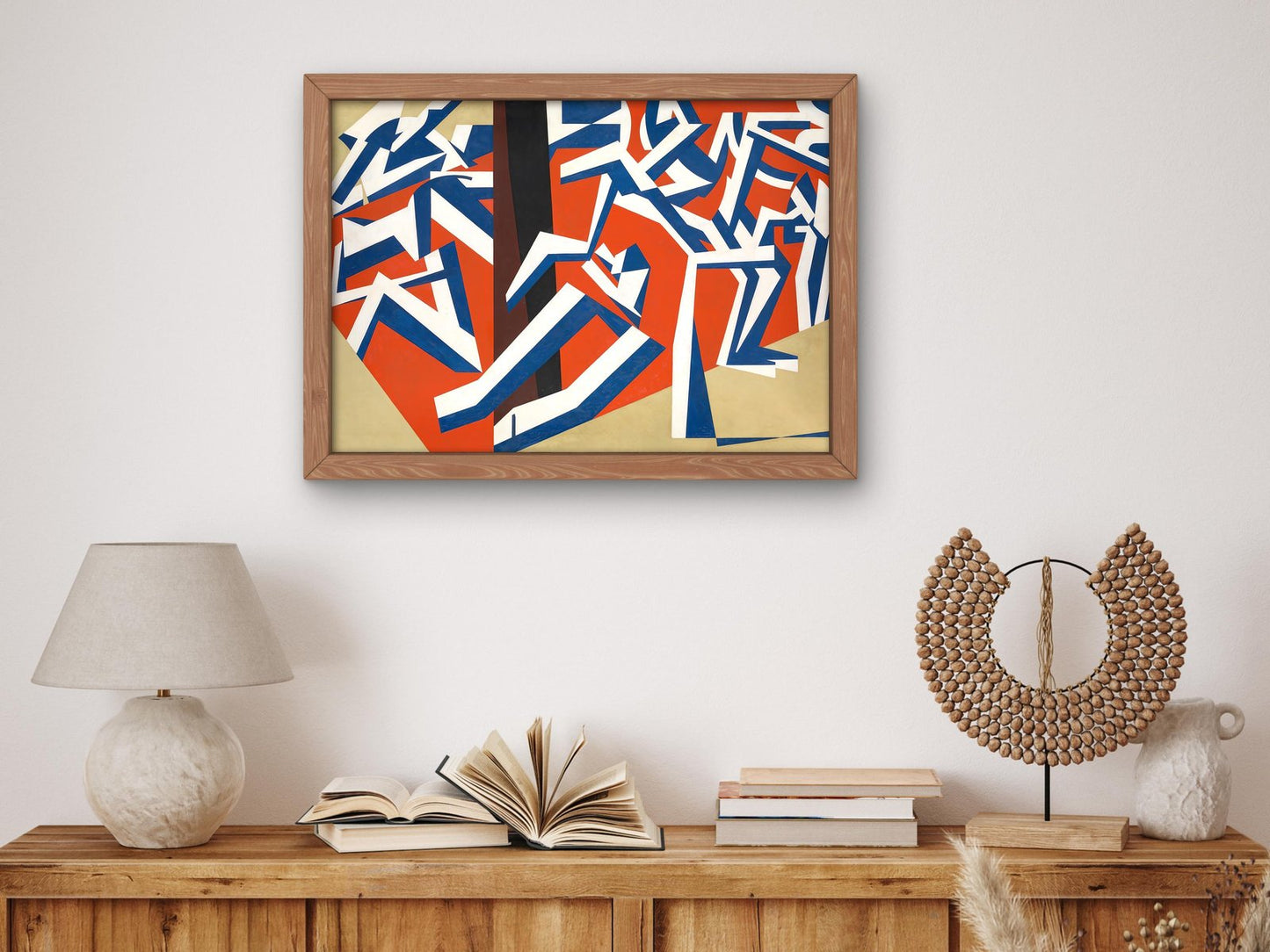 The Mud Bath by David Bomberg, 1914, Cubism and Abstract Art, fine art print
