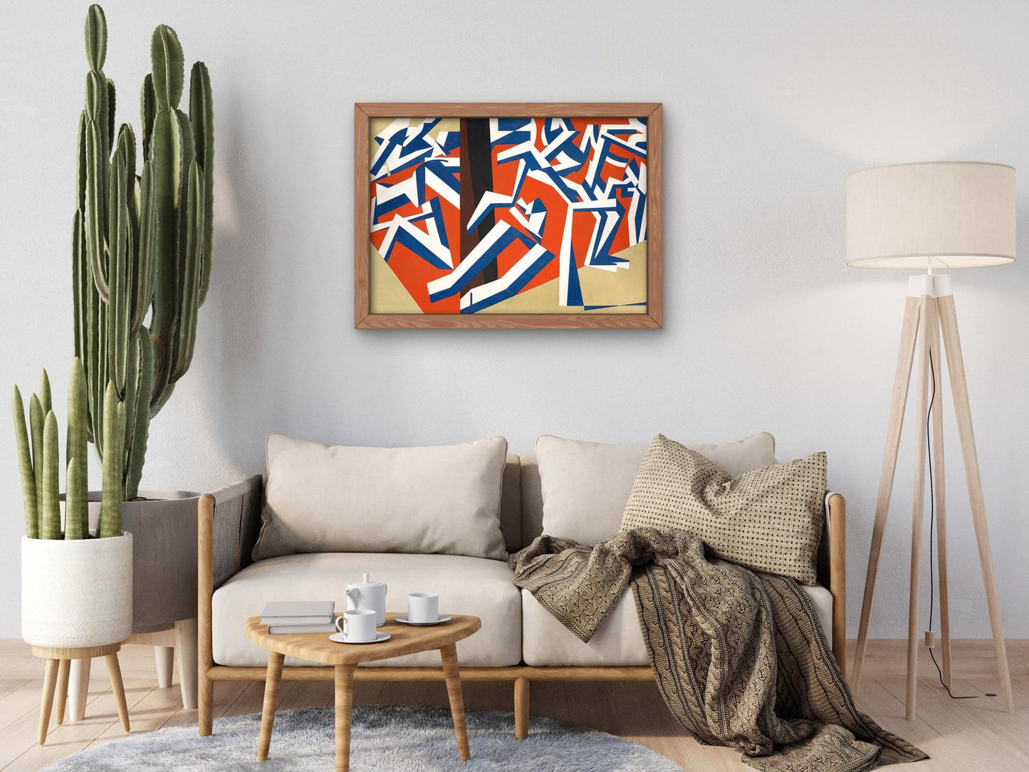 The Mud Bath by David Bomberg, 1914, Cubism and Abstract Art, fine art print