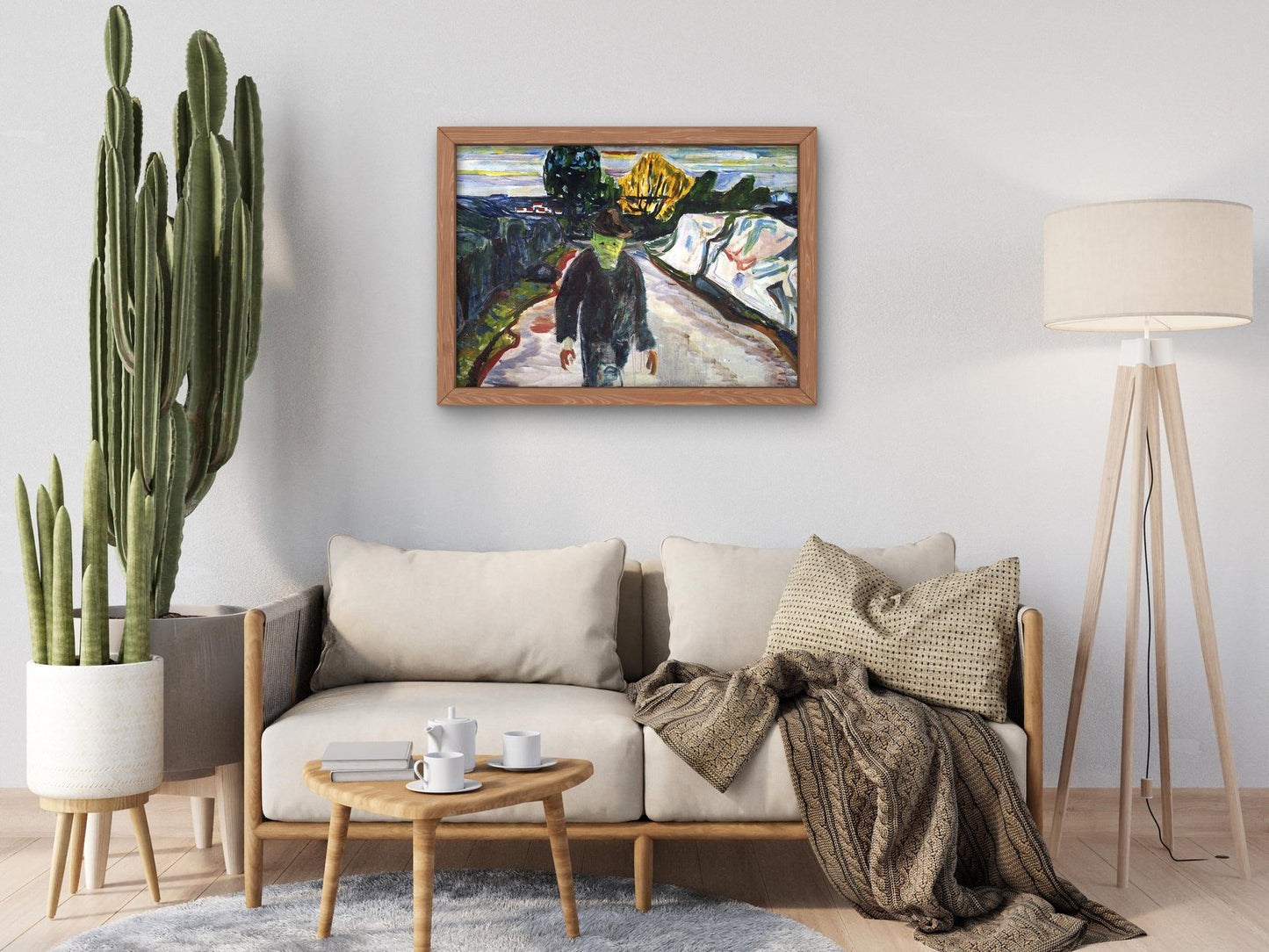 The Murderer by Edvard Munch, 1910, Expressionism and Fauvism, fine art print