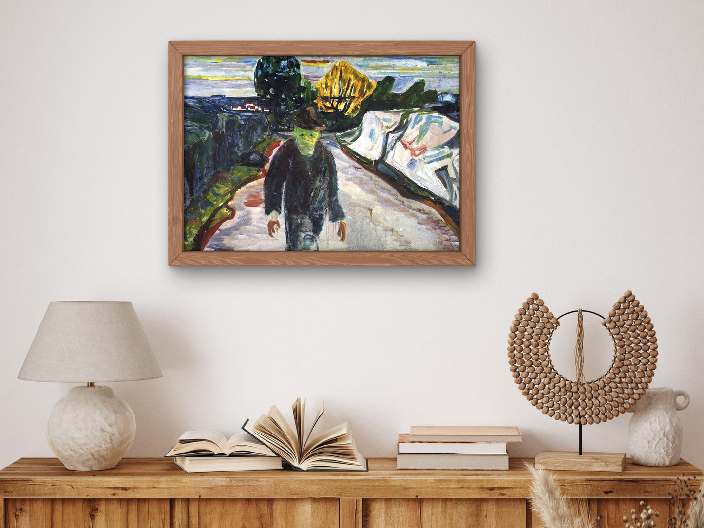 The Murderer by Edvard Munch, 1910, Expressionism and Fauvism, fine art print
