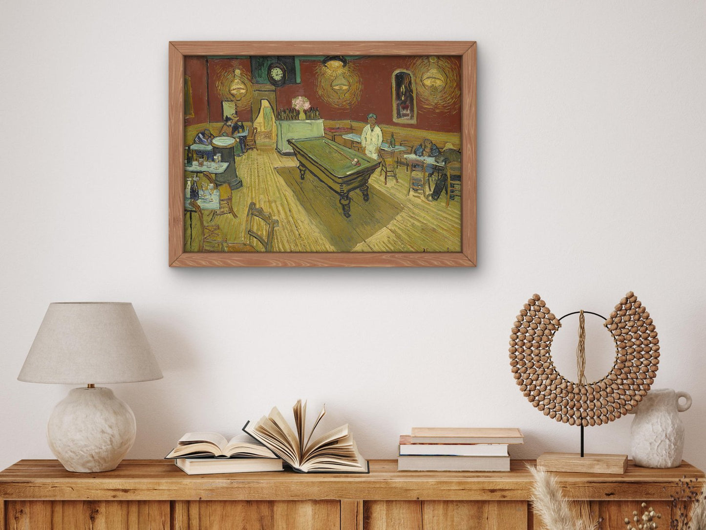 The Night Cafe by Vincent van Gogh, 1888, Post-Impressionism, fine art print