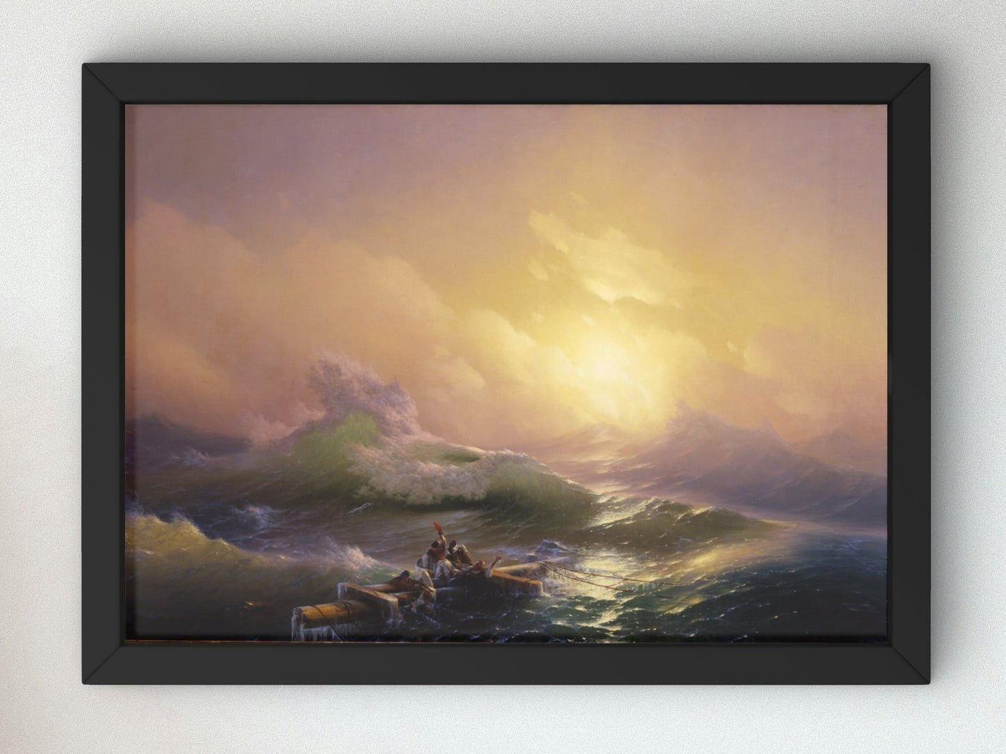 The Ninth Wave by Ivan Aïvazovski, 1850, Romanticism and Classical Landscapes, fine art print