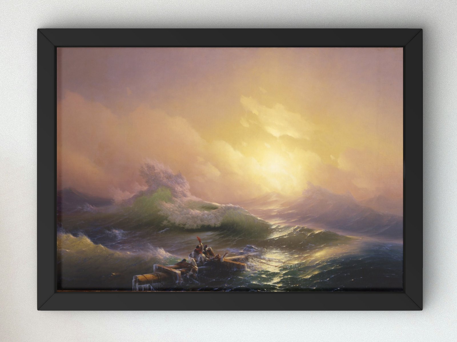 The Ninth Wave by Ivan Aïvazovski, 1850, Romanticism and Classical Landscapes, fine art print