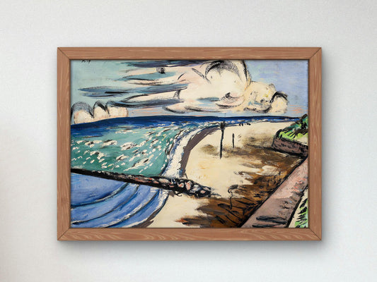 The North Sea III by Max Beckmann, 1937, Expressionism and Fauvism, fine art print