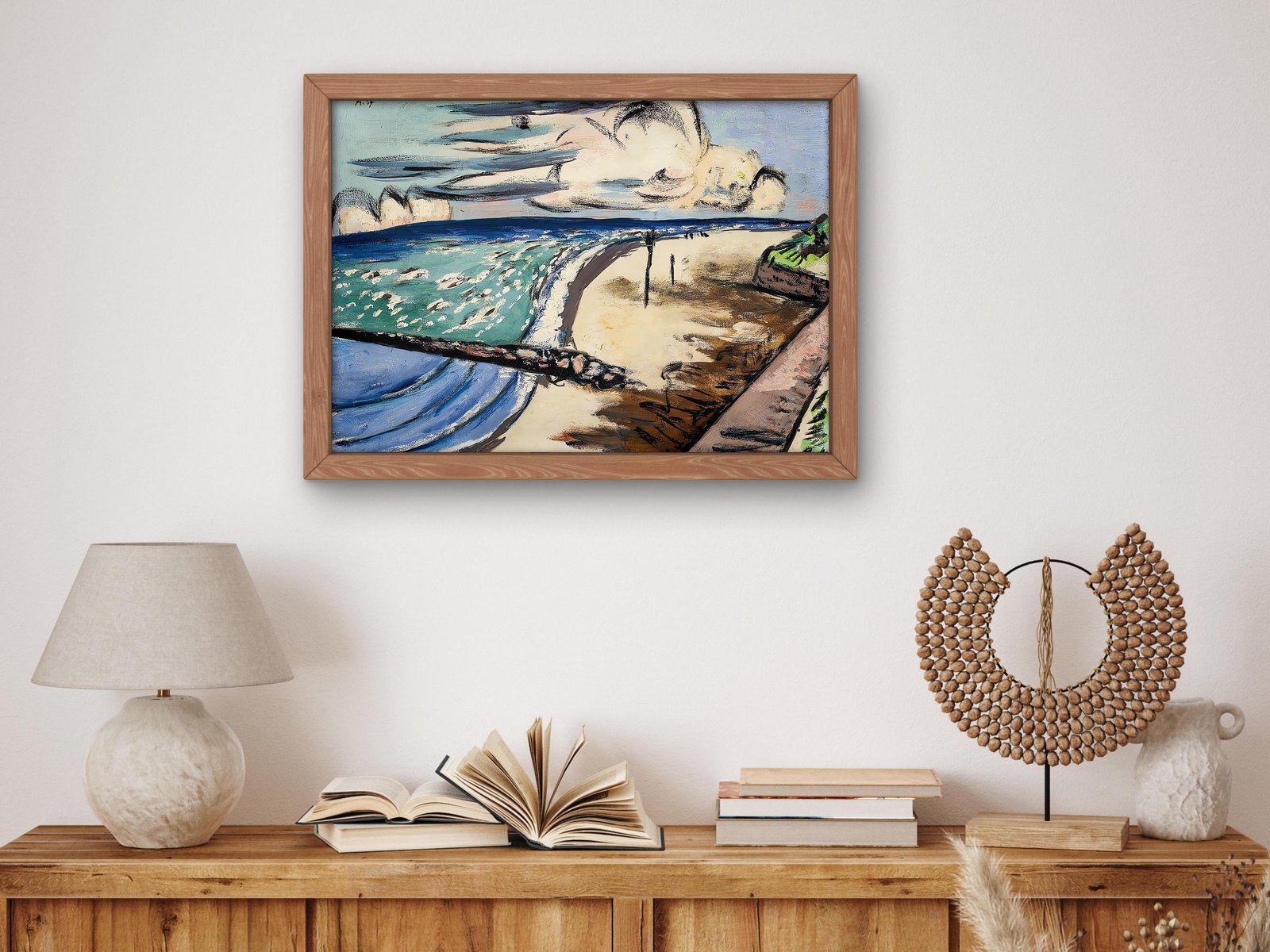 The North Sea III by Max Beckmann, 1937, Expressionism and Fauvism, fine art print