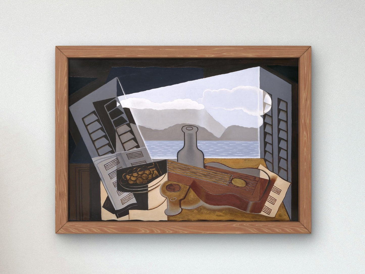 The Open Window by Juan Gris, 1921, Cubism and Abstract Art, fine art print