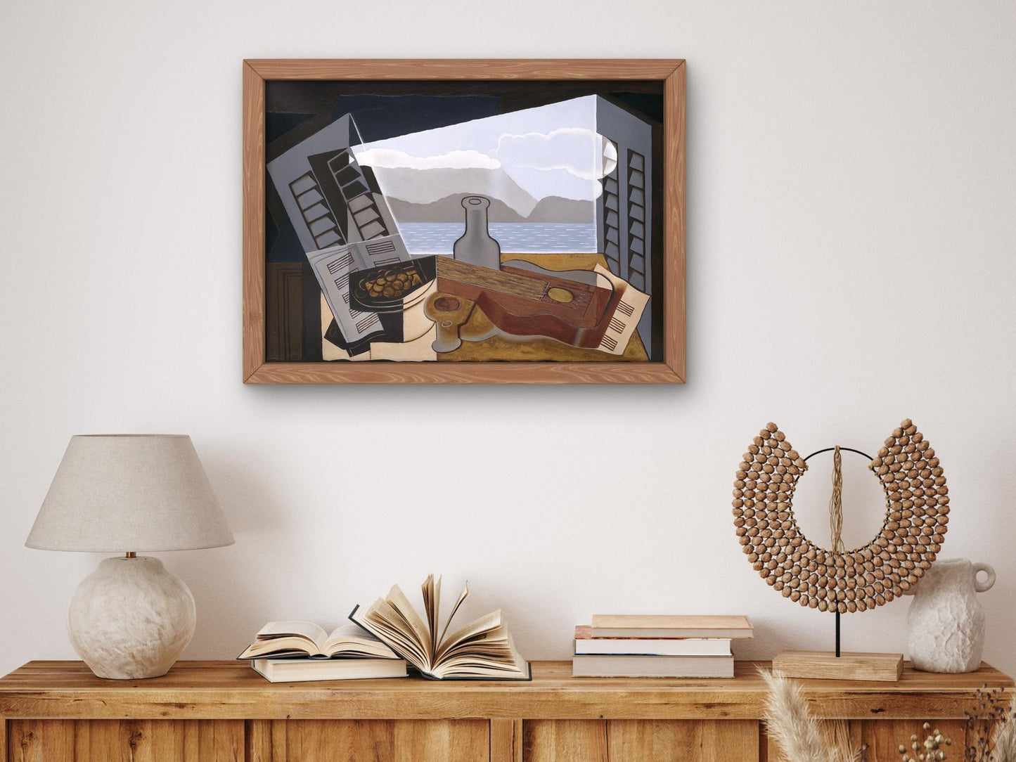 The Open Window by Juan Gris, 1921, Cubism and Abstract Art, fine art print