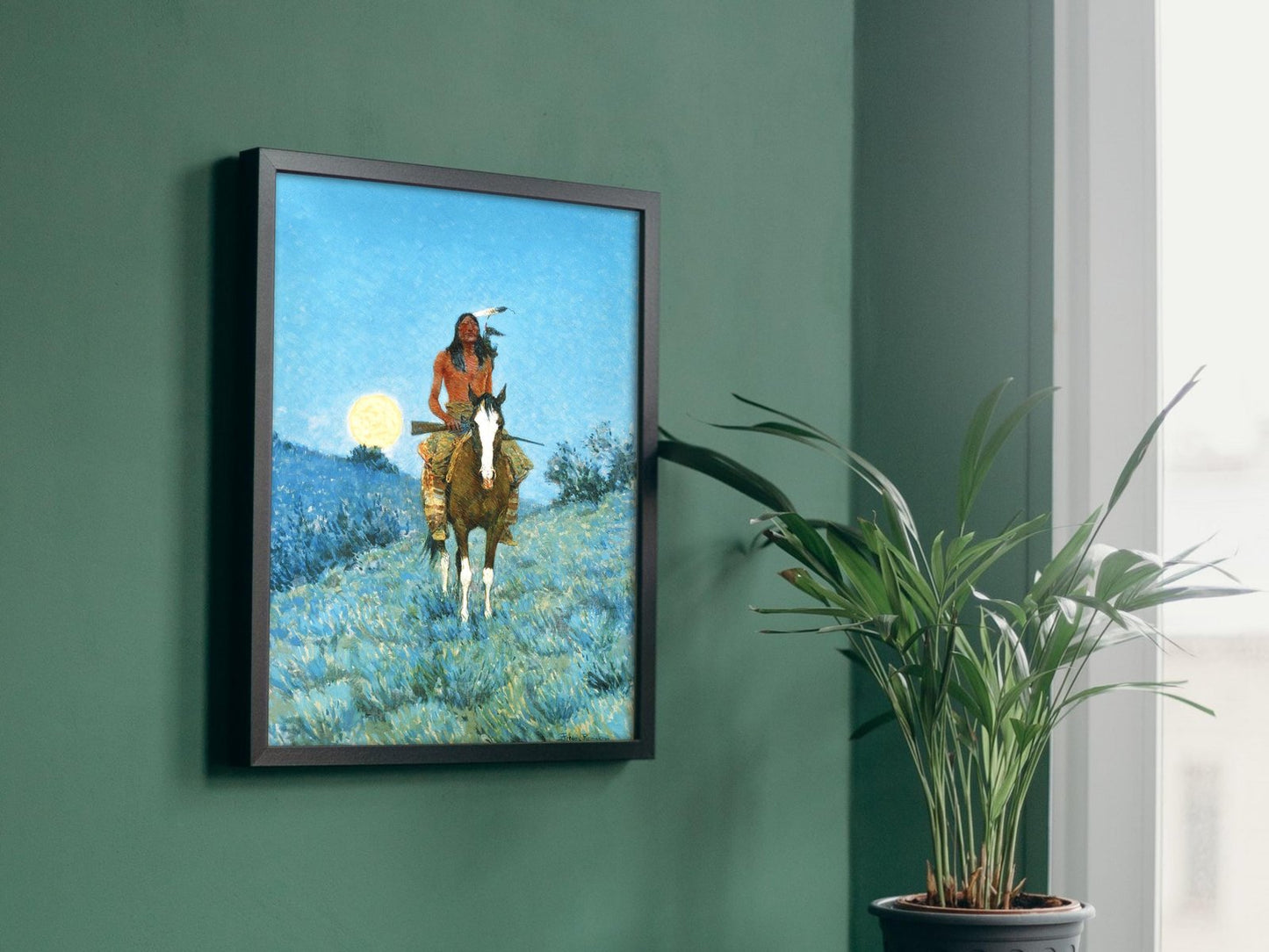 The Outlier by Frederic Remington, 1909, Realism and Naturalism, fine art print