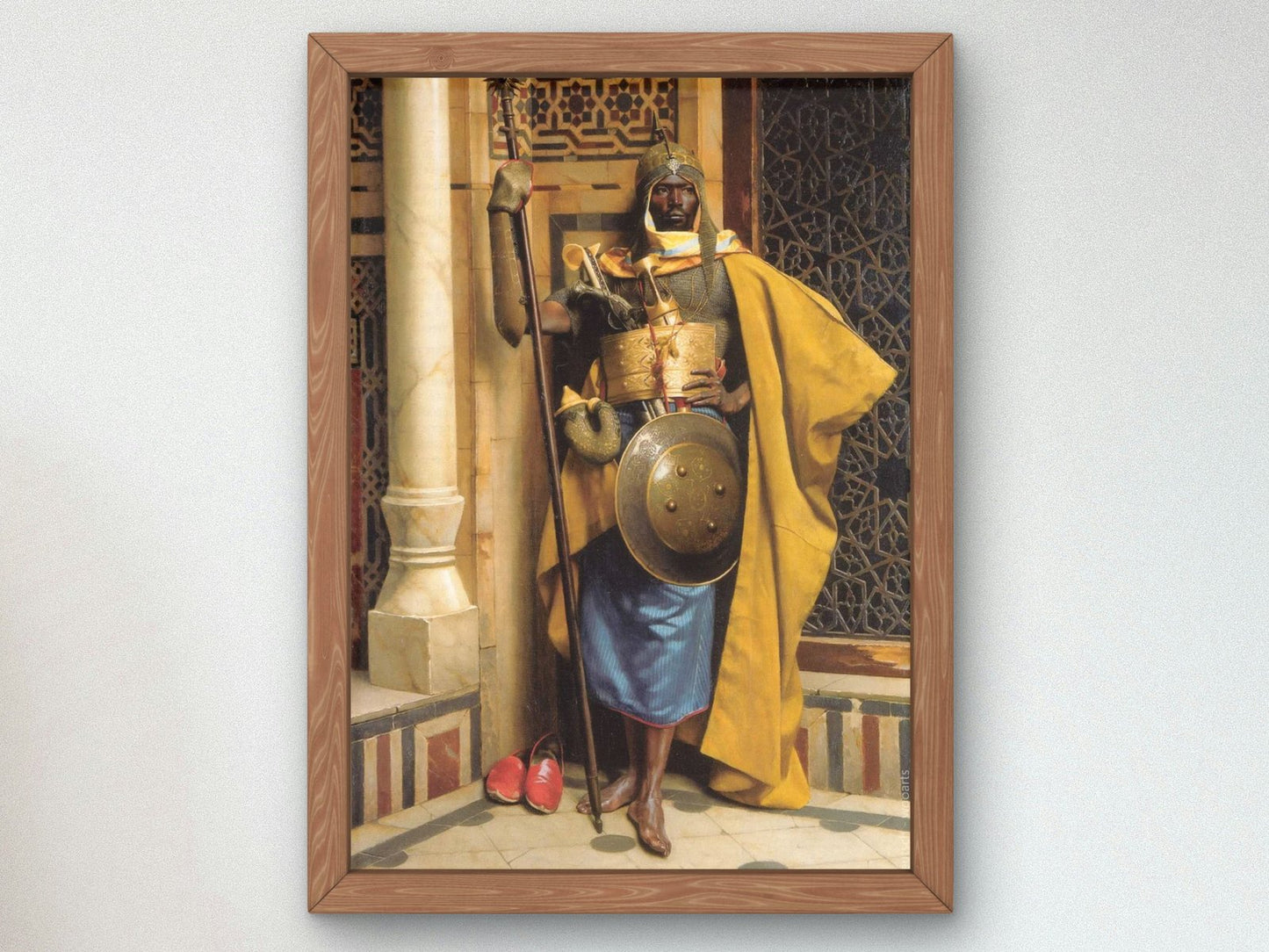 The Palace Guard by Ludwig Deutsch, 1892, Orientalism and Exoticism, fine art print