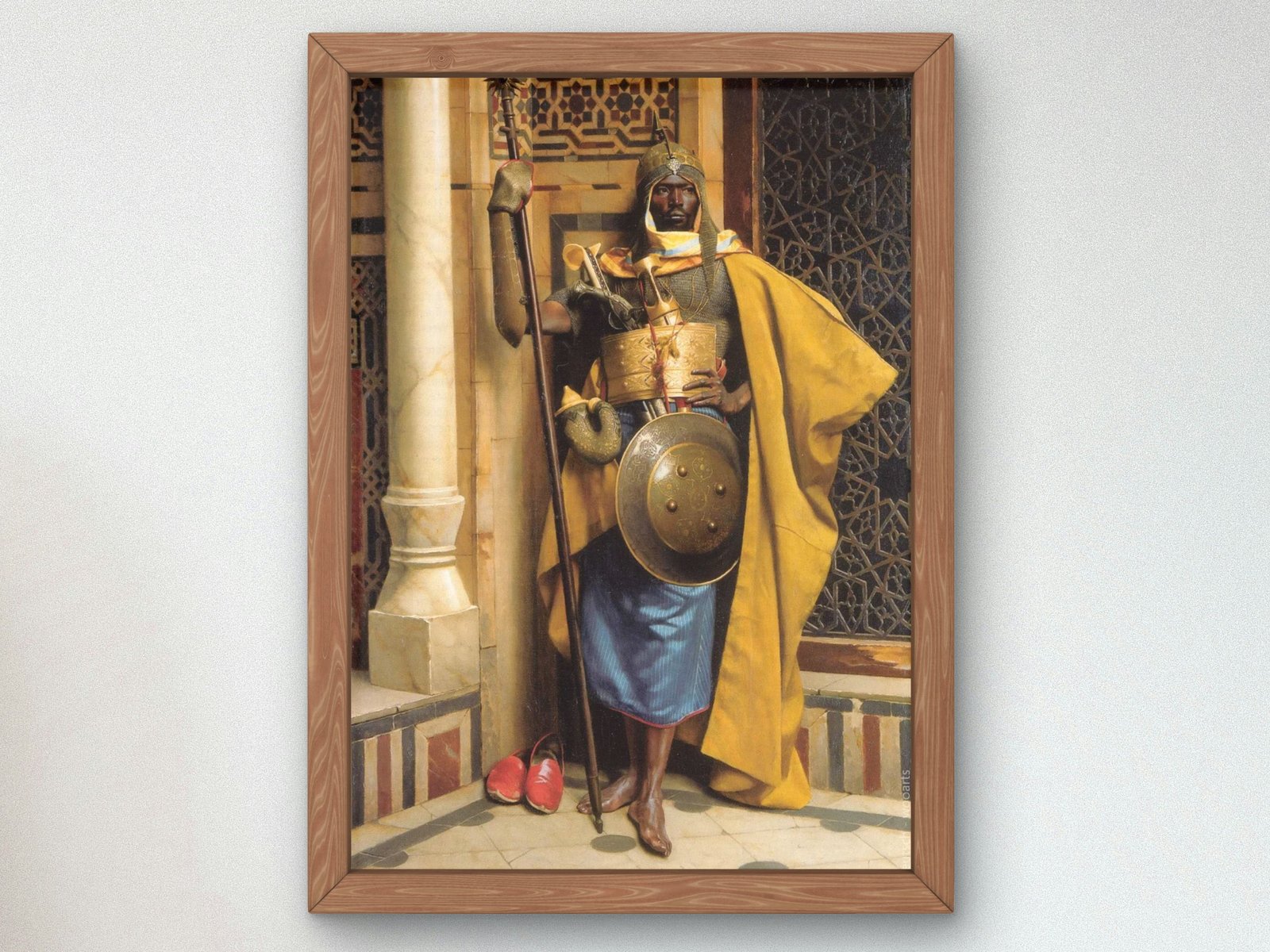 The Palace Guard by Ludwig Deutsch, 1892, Orientalism and Exoticism, fine art print