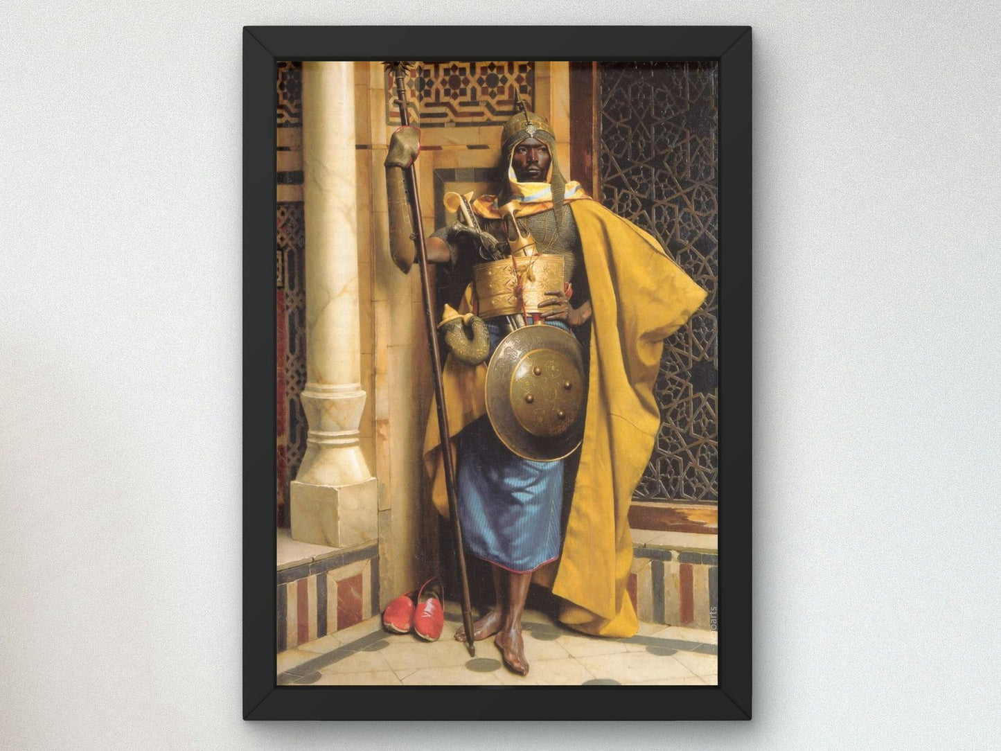 The Palace Guard by Ludwig Deutsch, 1892, Orientalism and Exoticism, fine art print