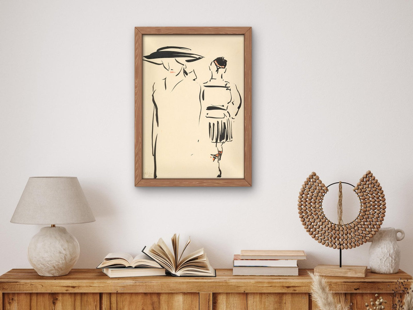 The Parting by Francis Cadell, 1915, Art Deco and American Modernism, fine art print