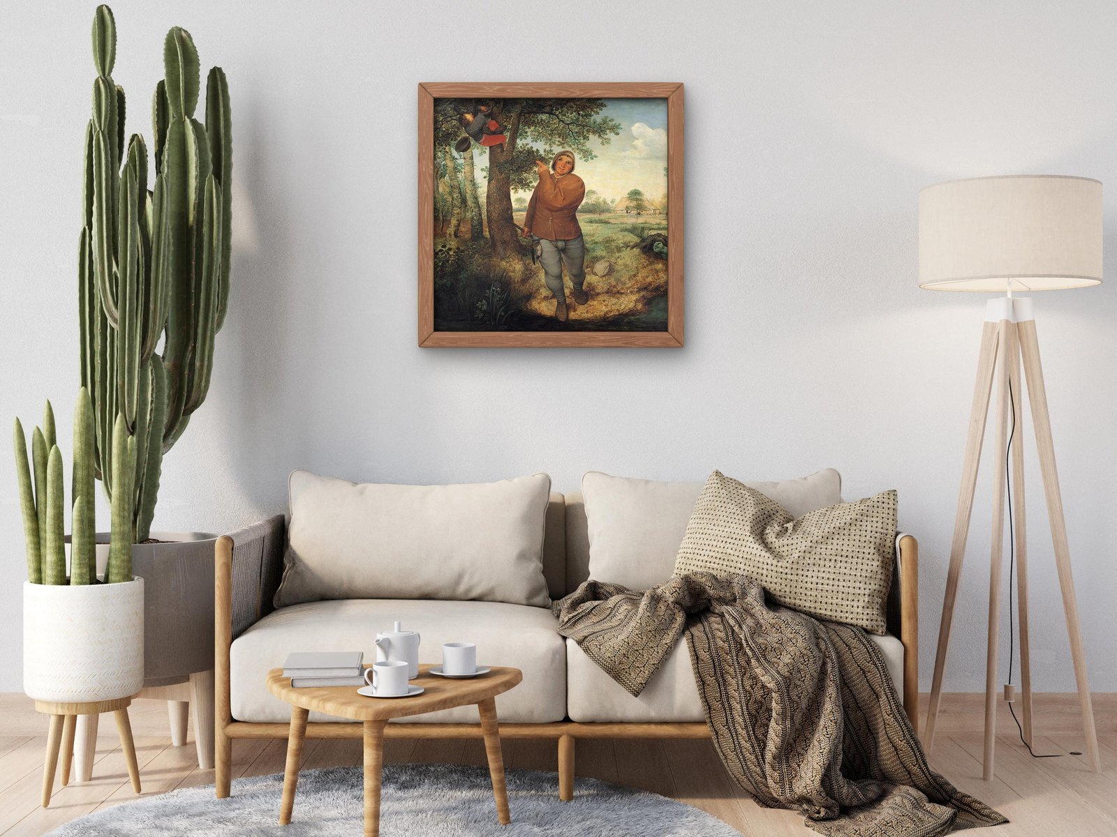 The Peasant and the Birdnester by Pieter Bruegel the Elder, 1568, Renaissance, fine art print