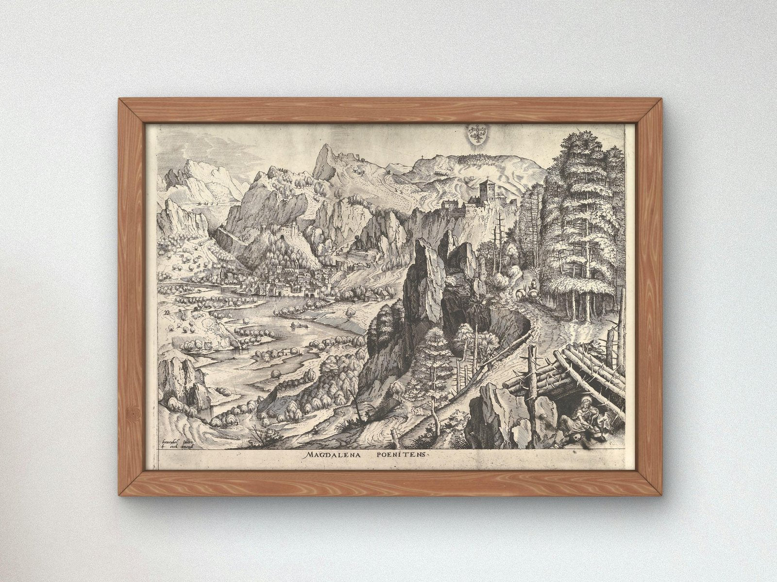 Penitent Magdalene by Pieter Bruegel the Elder, 1556, Renaissance, fine art print