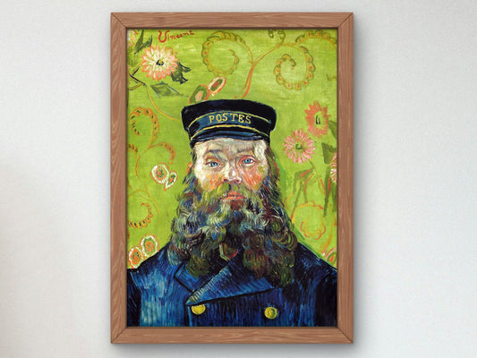 The Postman by Vincent van Gogh, 1889, Post-Impressionism, fine art print
