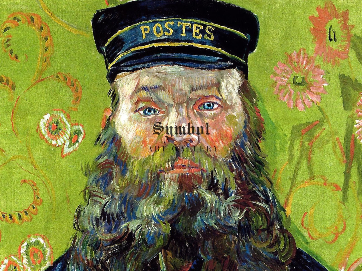 The Postman by Vincent van Gogh, 1889, Post-Impressionism, fine art print