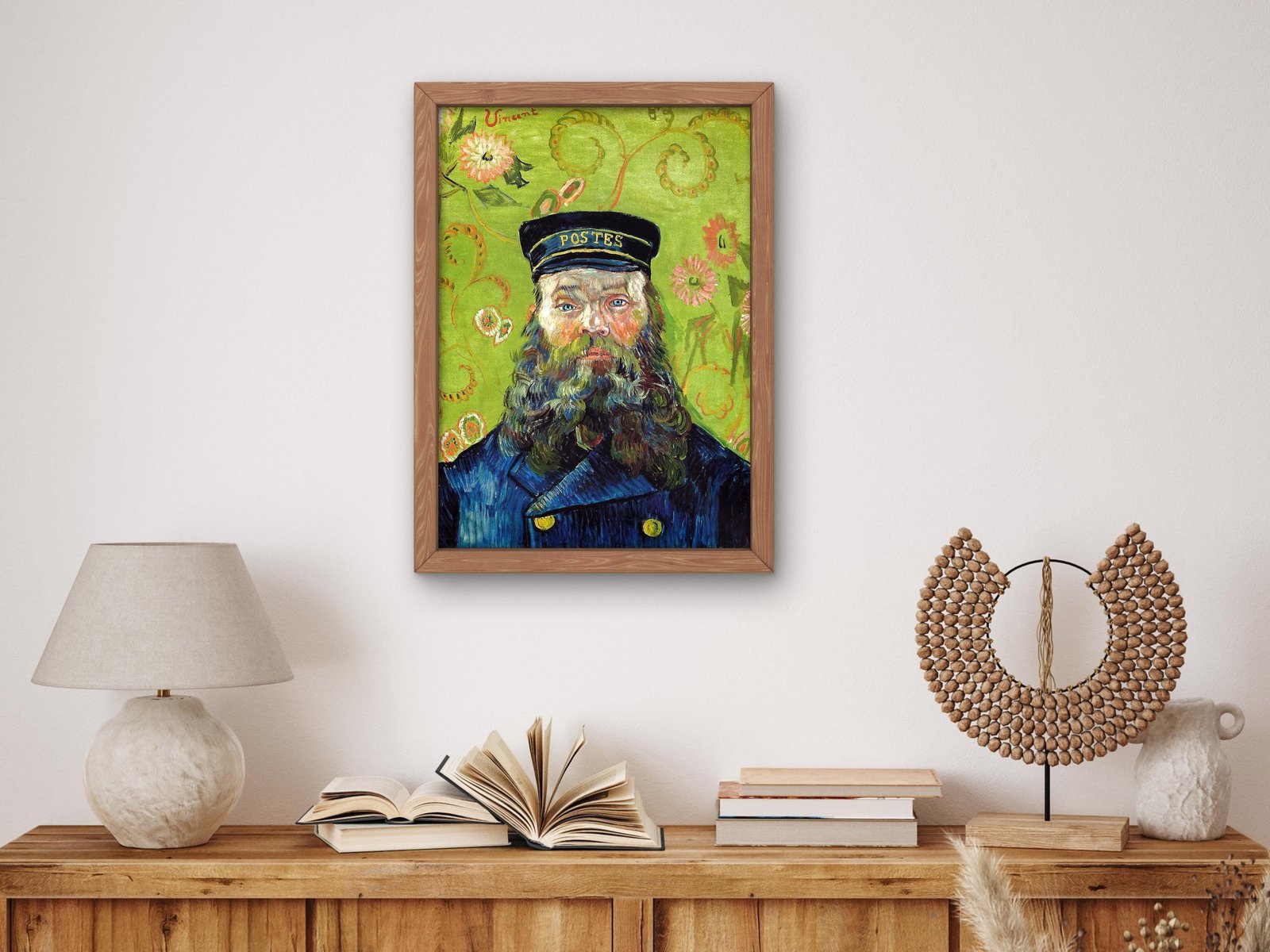 The Postman by Vincent van Gogh, 1889, Post-Impressionism, fine art print