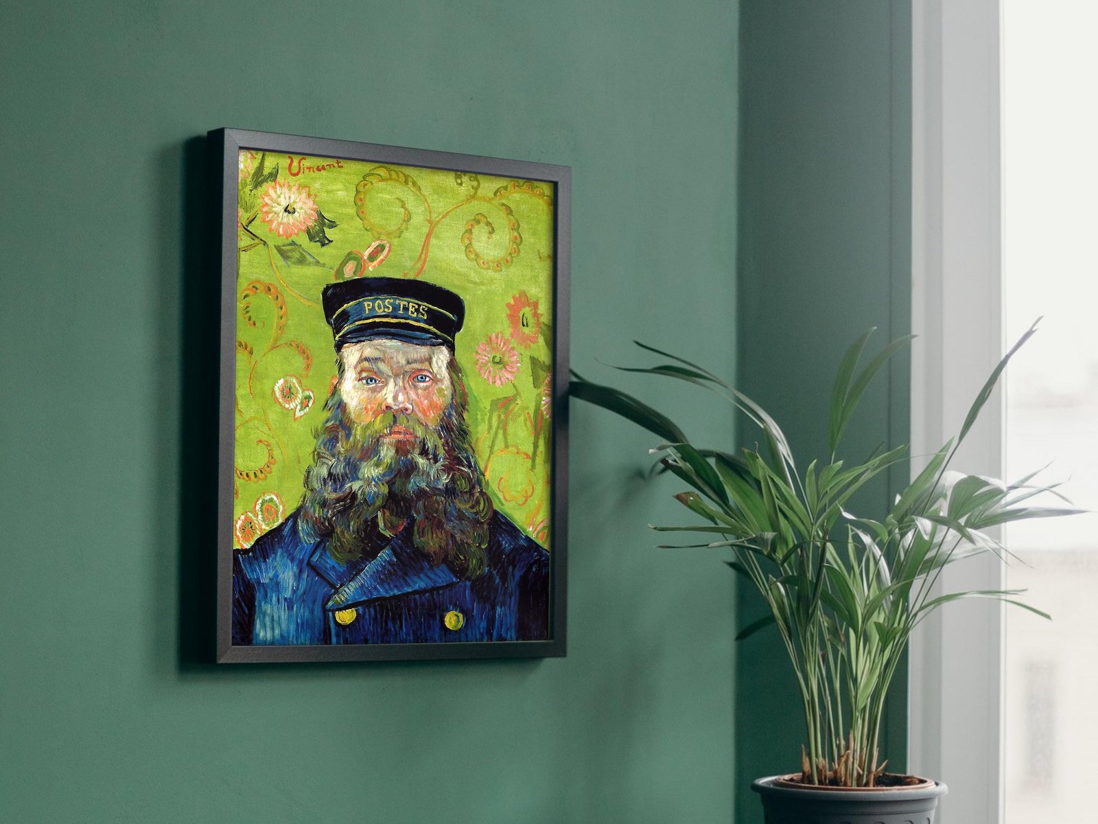 The Postman by Vincent van Gogh, 1889, Post-Impressionism, fine art print