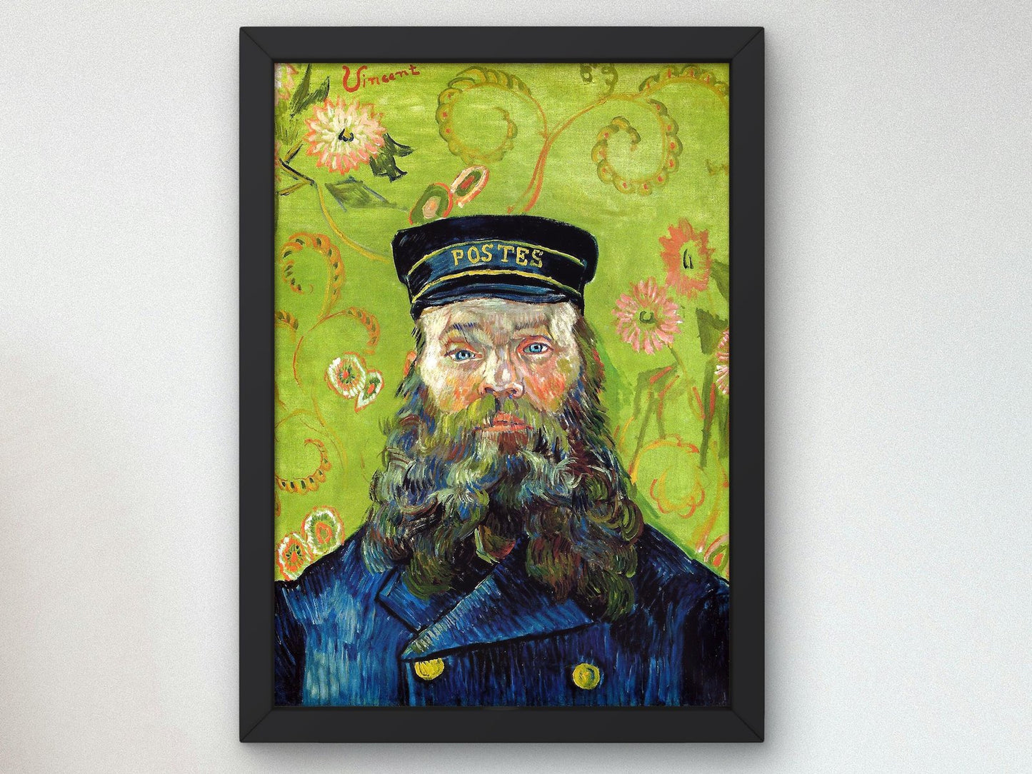 The Postman by Vincent van Gogh, 1889, Post-Impressionism, fine art print