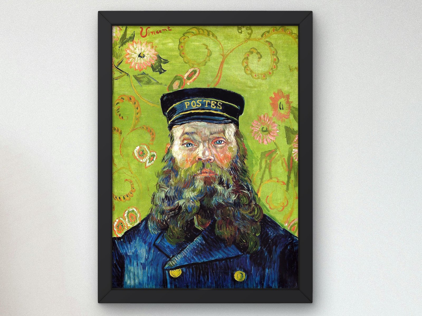 The Postman by Vincent van Gogh, 1889, Post-Impressionism, fine art print