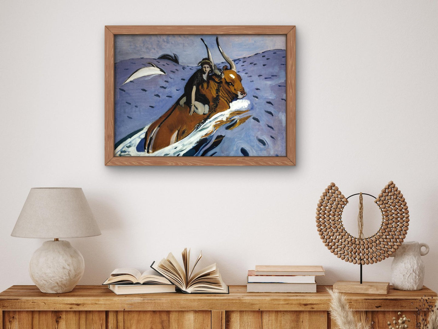 The Rape of Europa by Valentin Serov, 1910, Art Deco and American Modernism, fine art print