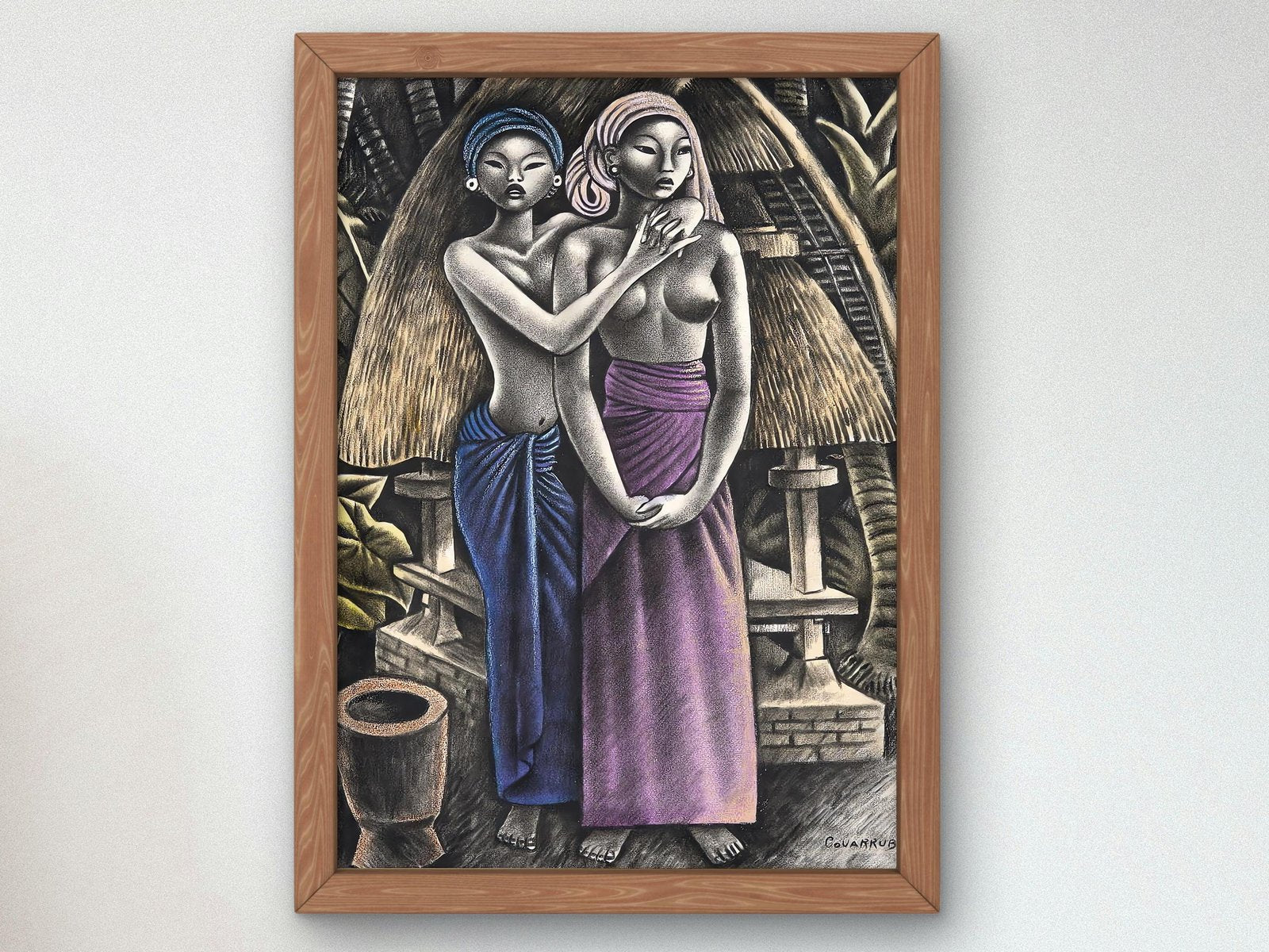 The Rice Granary by Miguel Covarrubias, 1935, Art Deco and American Modernism, fine art print