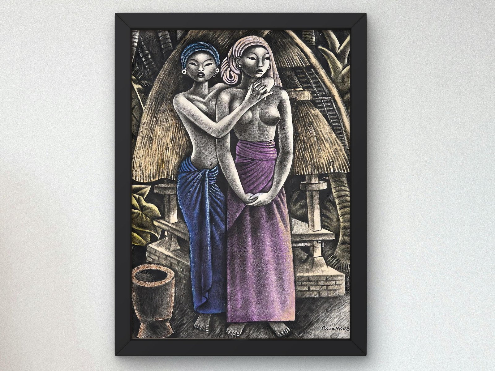 The Rice Granary by Miguel Covarrubias, 1935, Art Deco and American Modernism, fine art print