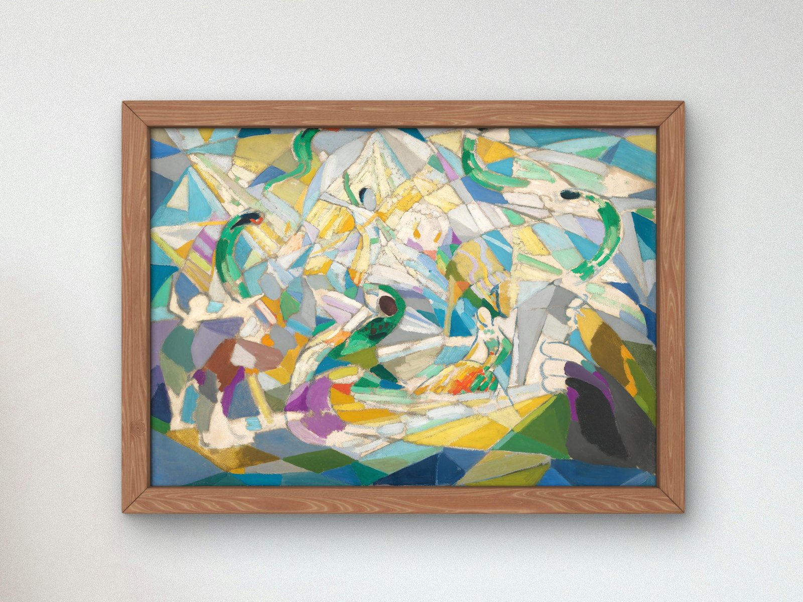 The Rosenkavalier by Joseph Stella, 1913, Art Deco and American Modernism, fine art print