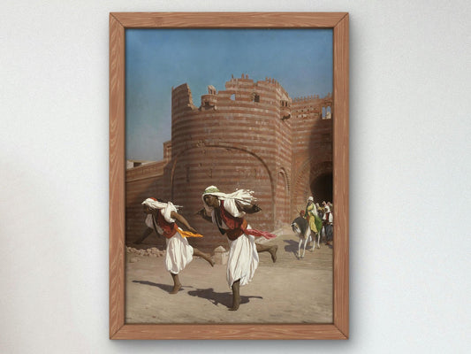 The Runners of the Pasha by Jean-Léon Gérôme, 1867, Orientalism and Exoticism, fine art print