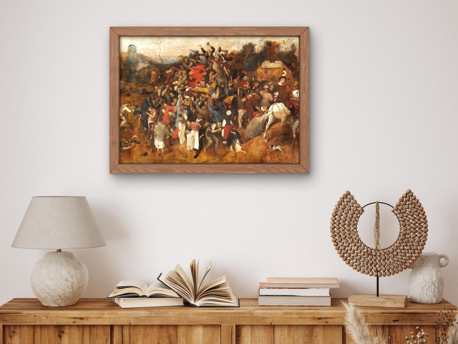 The Saint Martin's Wine by Pieter Bruegel the Elder, 1565, Renaissance, fine art print
