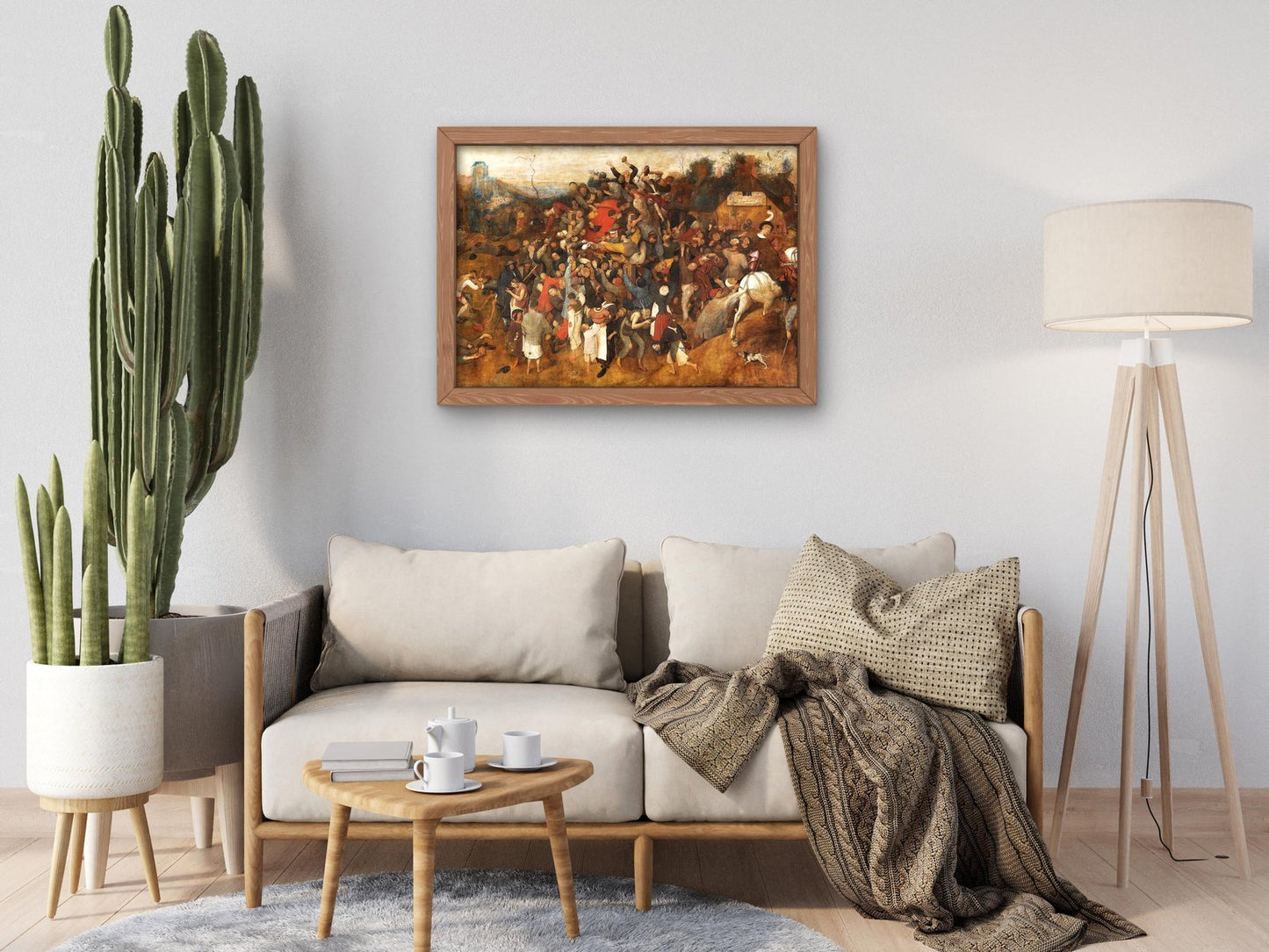 The Saint Martin's Wine by Pieter Bruegel the Elder, 1565, Renaissance, fine art print