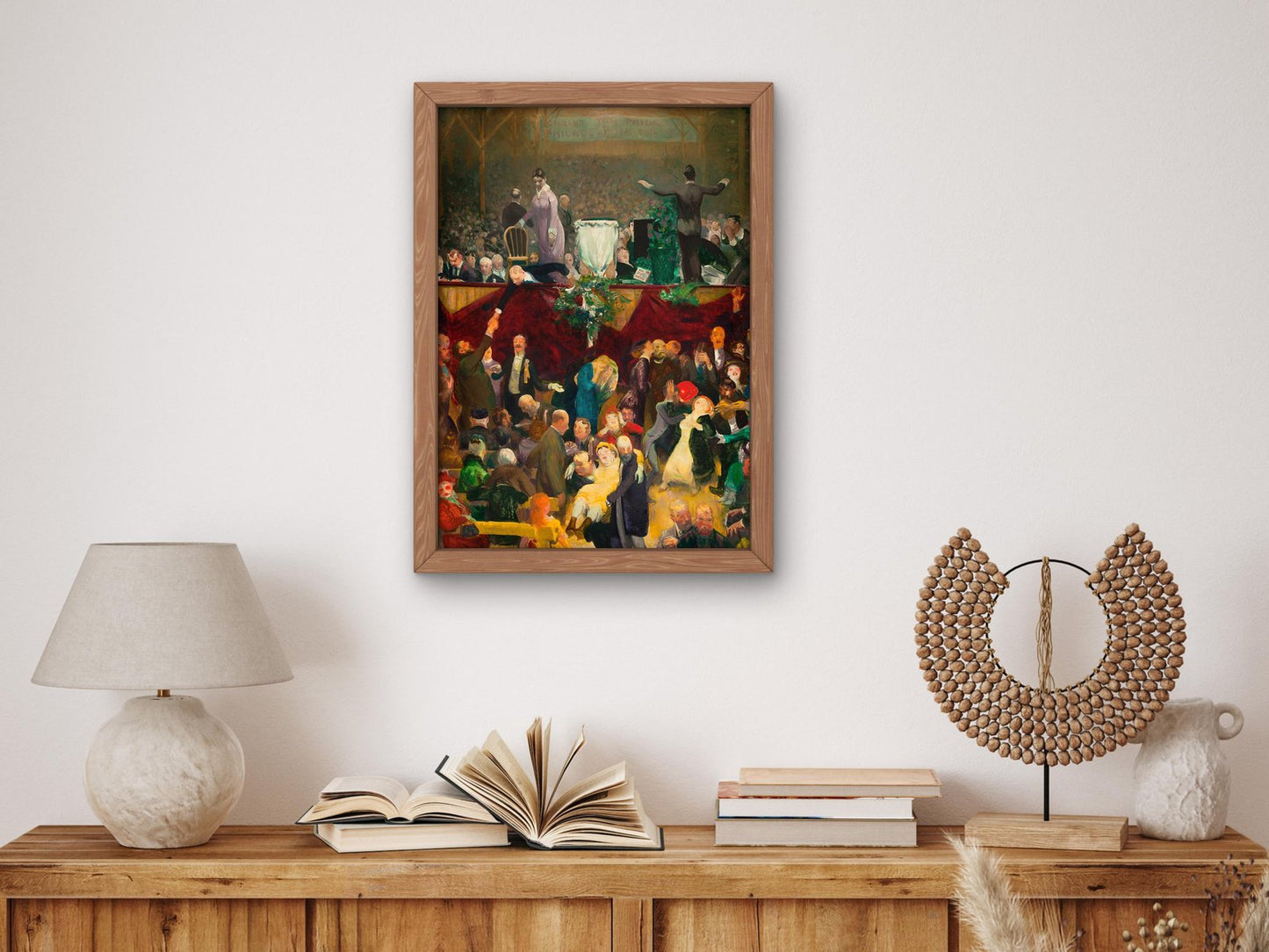 The Sawdust Trail by George Bellows, 1916, American Modernism, fine art print
