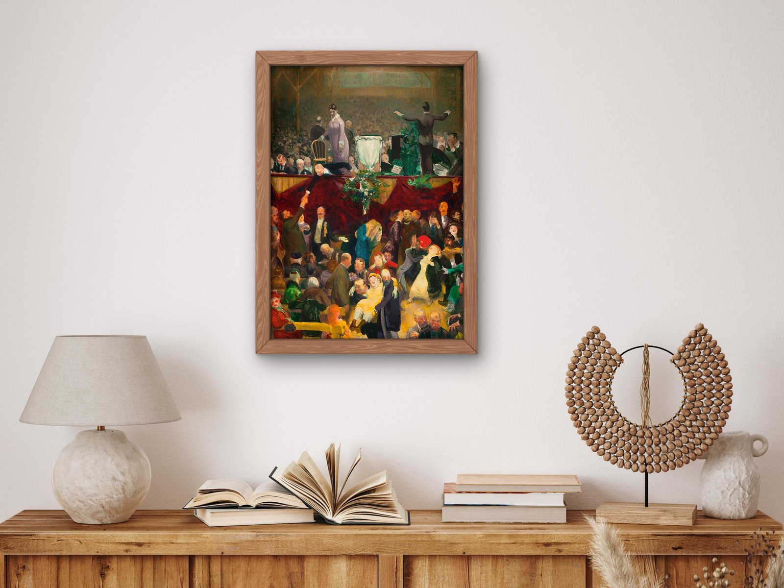 The Sawdust Trail by George Bellows, 1916, American Modernism, fine art print