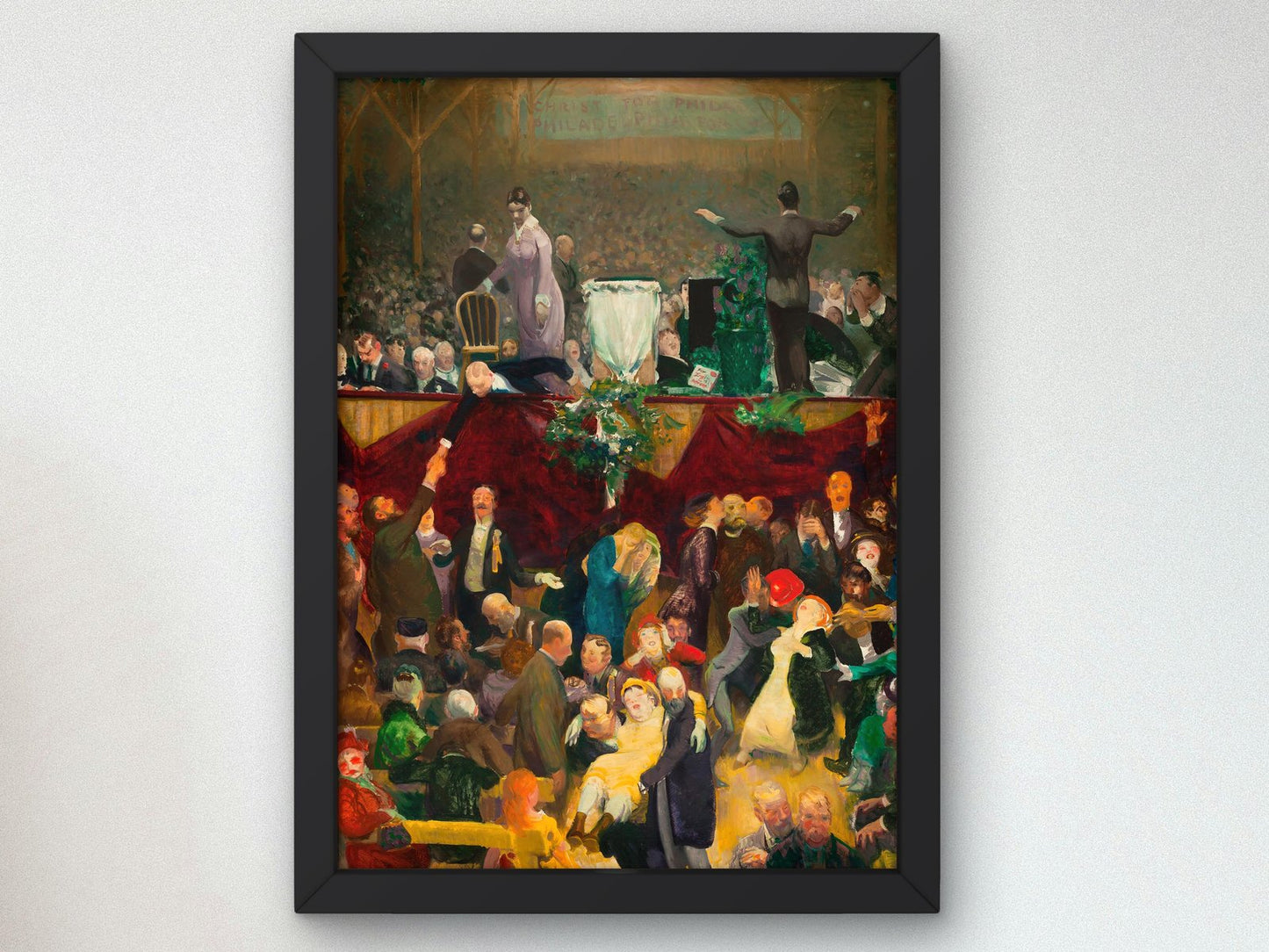 The Sawdust Trail by George Bellows, 1916, American Modernism, fine art print