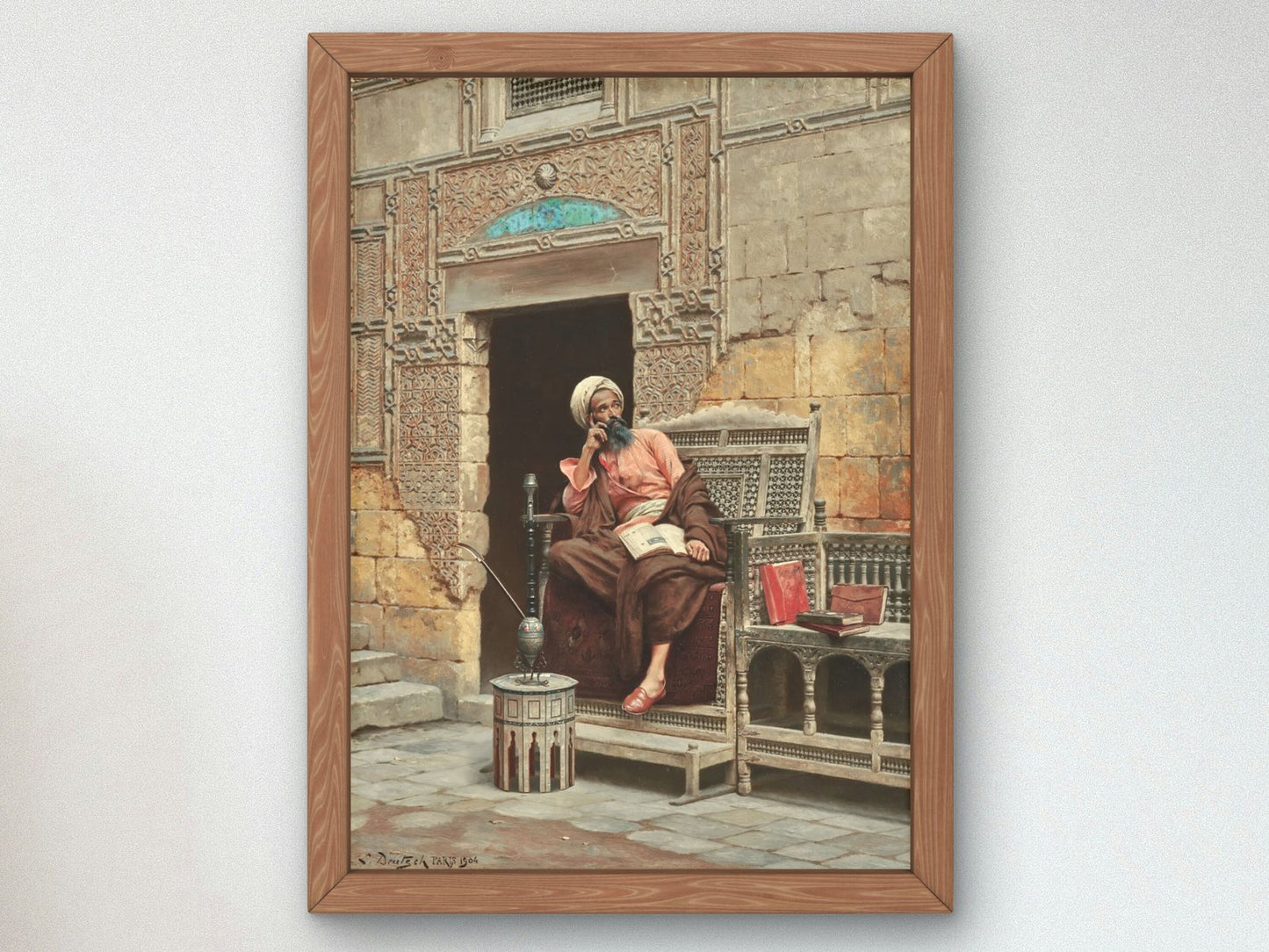 The Scribe by Ludwig Deutsch, 1904, Orientalism and Exoticism, fine art print
