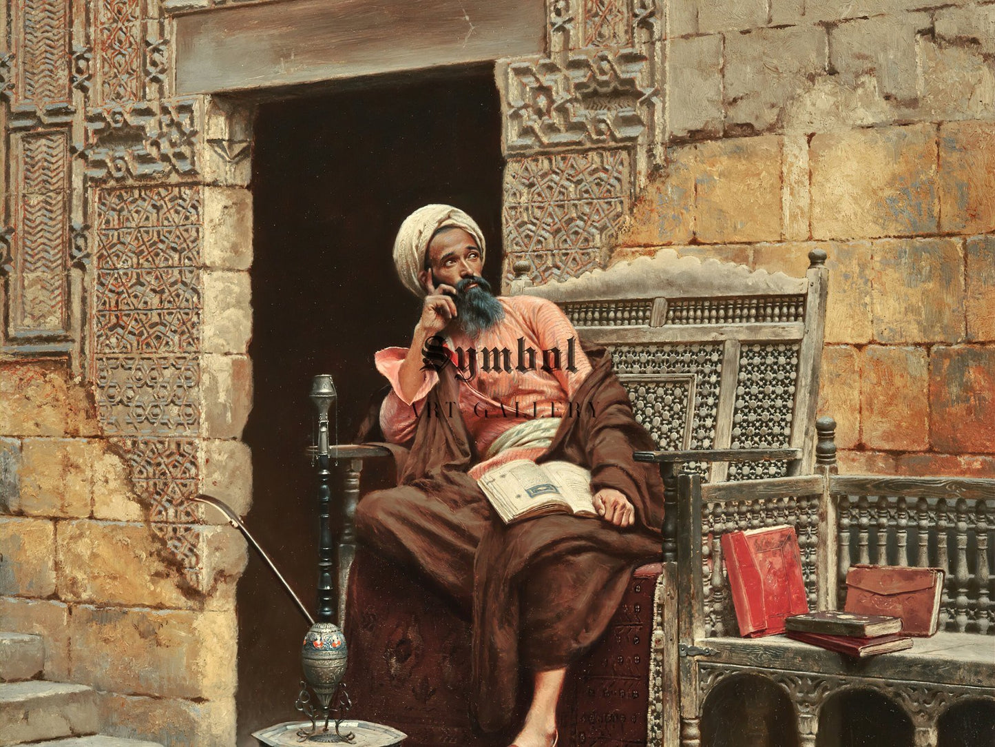 The Scribe by Ludwig Deutsch, 1904, Orientalism and Exoticism, fine art print