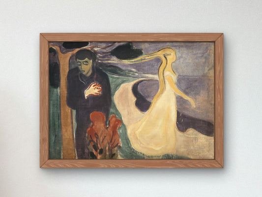 The Separation by Edvard Munch, 1896, Expressionism and Fauvism, fine art print