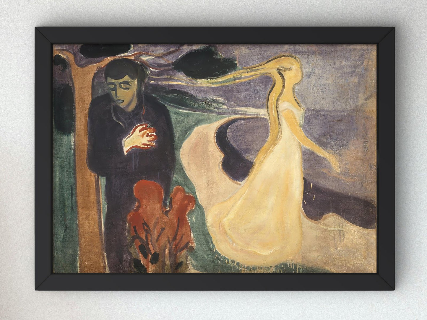 The Separation by Edvard Munch, 1896, Expressionism and Fauvism, fine art print