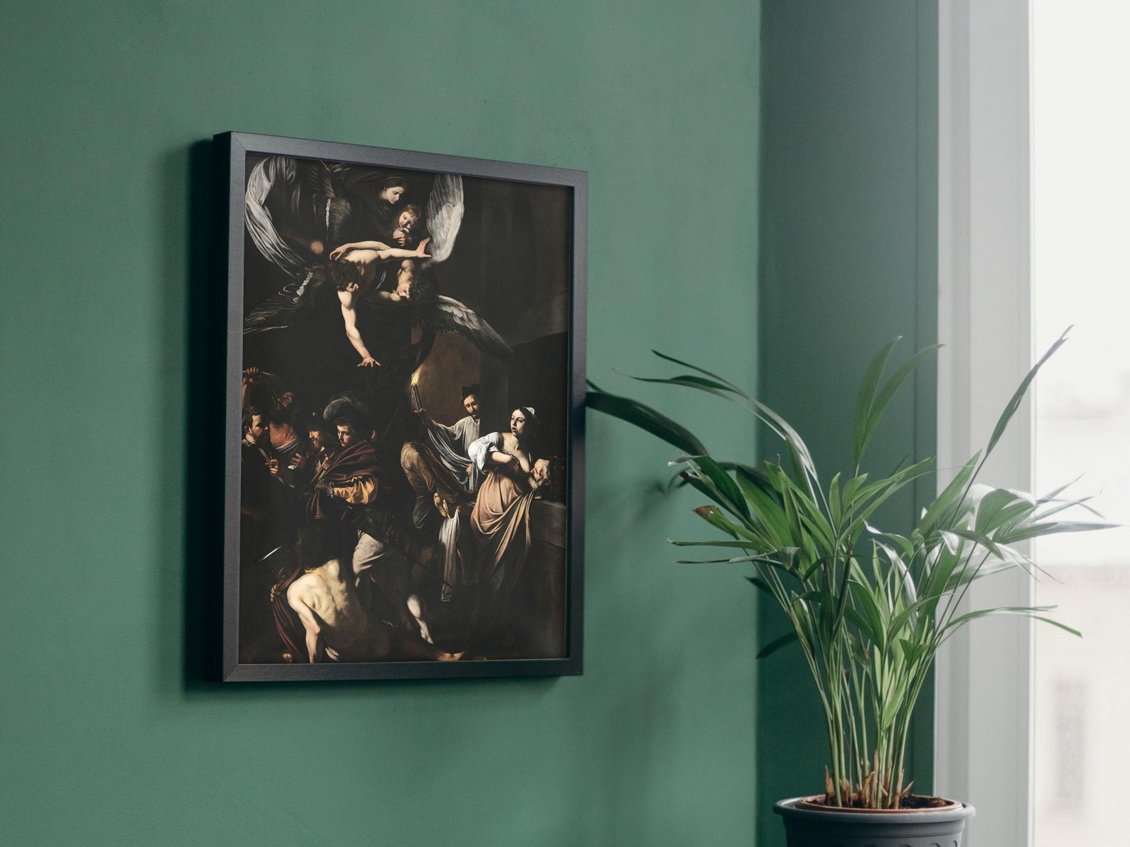 The Seven Acts of Mercy by Caravaggio, 1607, Baroque and Chiaroscuro, fine art print