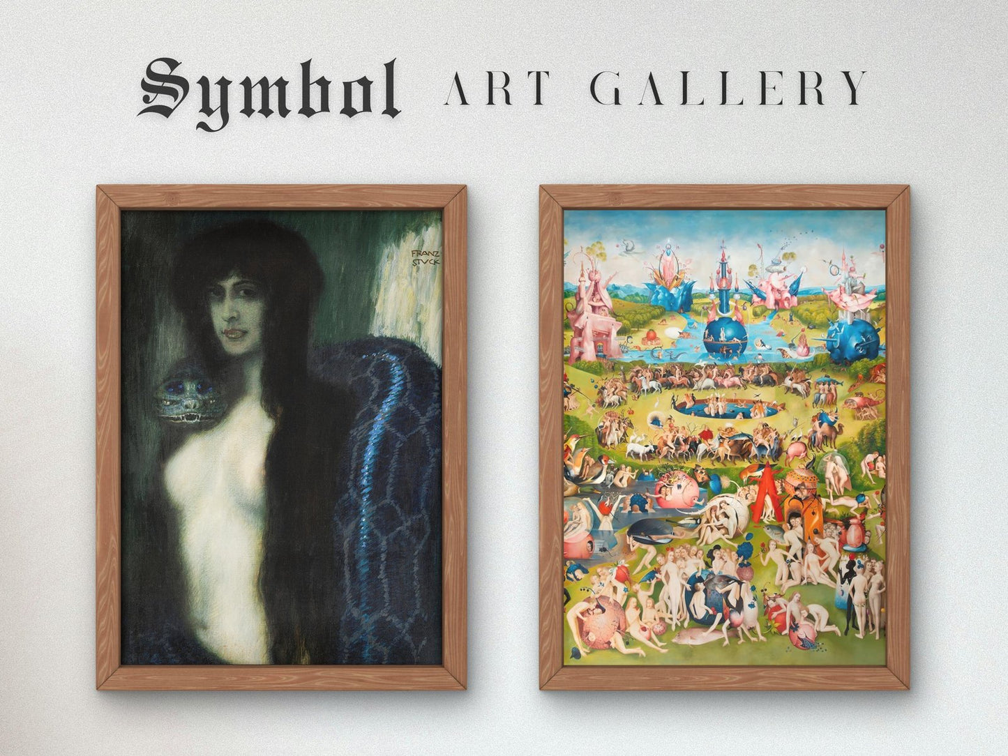 The Sin by Franz von Stuck, 1909, Art Nouveau and Belle Époque, fine art print
