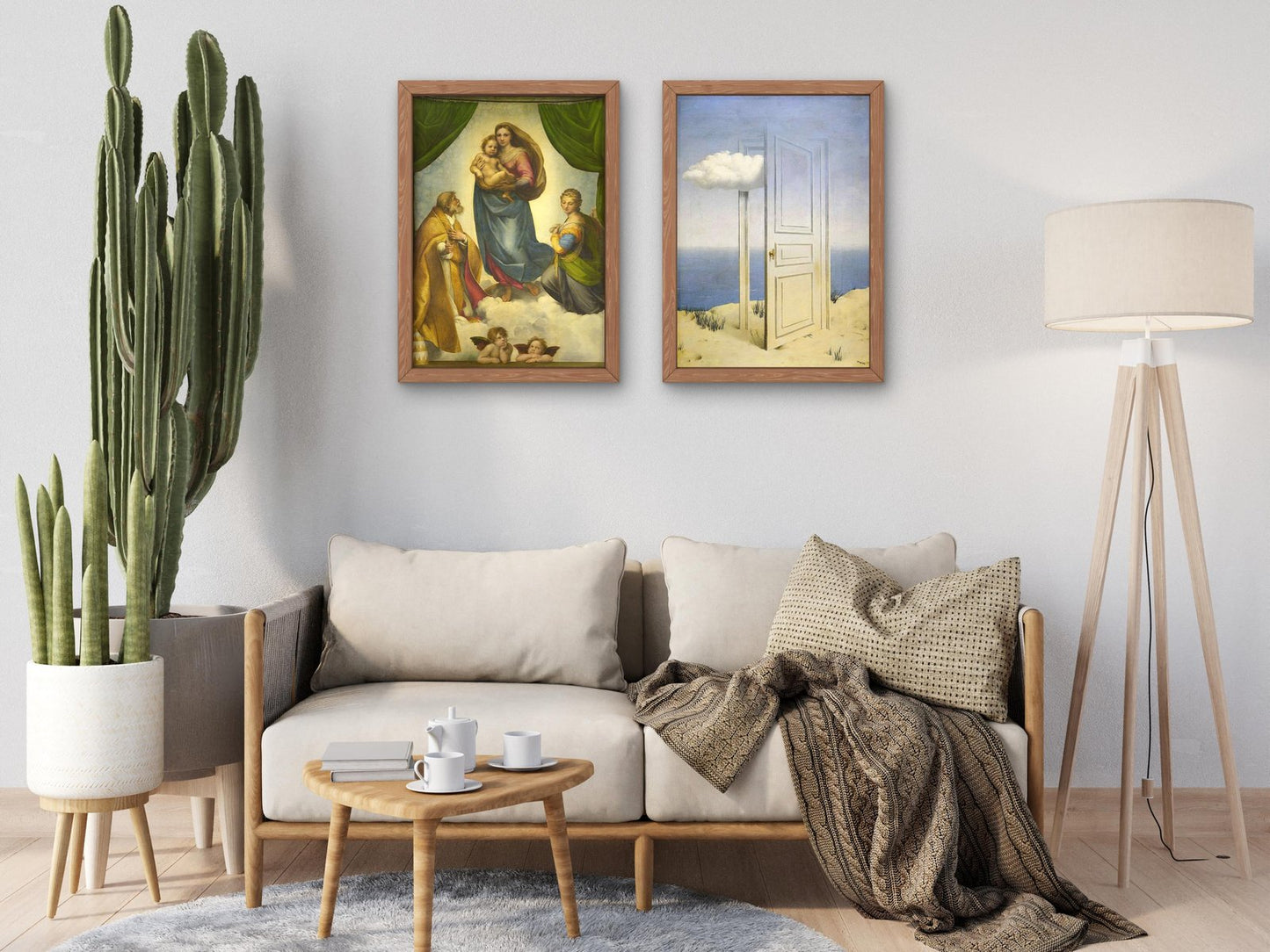 Sistine Madonna by Raphael, 1512, Renaissance, fine art print