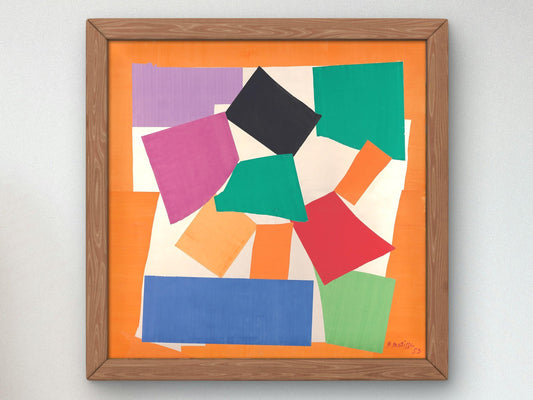 The Snail by Henri Matisse, 1953, Cubism and Abstract Art, fine art print